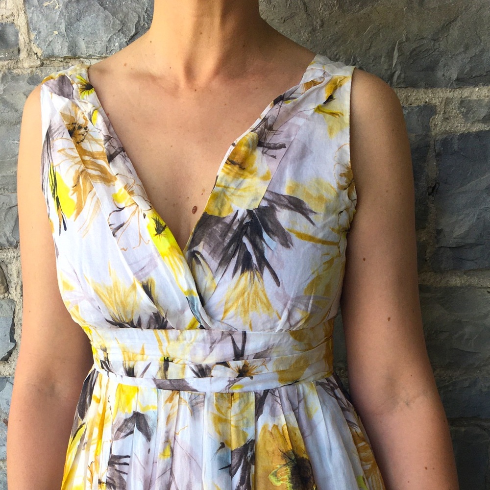 Ojay Floral Cotton Dress